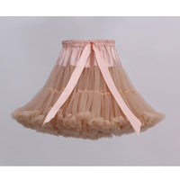 Soft Adult Women's Tutu Skirt 55cm Lolita Petticoat Ballet Party Dance Skirt