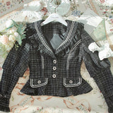 Pre-order ~ Lady's Holiday ~ Sweet Casual Lolita Blazer & Skirt Set by Alice Girl