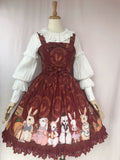 Bunnys' Harvest Season ~ Sweet Printed Lolita JSK Dress by Yiliya