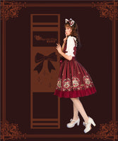 Bedtime Book ~ Sweet Printed Lolita JSK dress by Magic Tea Party