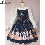 Bunnys' Harvest Season ~ Sweet Printed Lolita JSK Dress by Yiliya