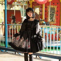 Nobody Lives ~Sweet Checkered Lolita JSK Dress by Magic Tea Party