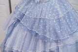 Lady from Deep Sea ~ Kirakira Chiffon Lolita Dress Short Sleeve Ombre Party Dress