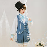 Alice Detective Agency ~ Vintage Ouji Lolita Vest / Shorts by YLF
