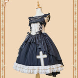 The Song of Eternal Life ~ Sweet Lolita High Low JSK Dress by Infanta
