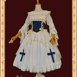 The Song of Eternal Life ~ Sweet Lolita High Low JSK Dress by Infanta