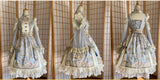 Flying White Cranes ~ Tranditional Chinese Style Cold Shoulder Lolita OP Dress by OCELOT