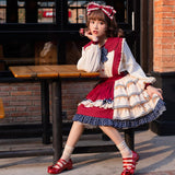 Fruit & Bear ~ Sweet Short Lolita Skirt Suspender Skirt by Yomi