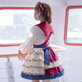 Fruit & Bear ~ Sweet Short Lolita Skirt Suspender Skirt by Yomi