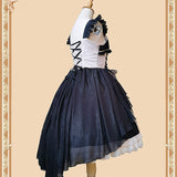 The Song of Eternal Life ~ Sweet Lolita High Low JSK Dress by Infanta