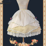 Miss Snow ~ Sweet Lolita Corset Top & Skirt Set by Infanta