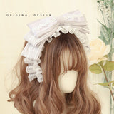 Lolita Headband Layered Bow Hairband