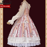 Strawberry & Plaid ~ Sweet Lolita Plaid Dress Cotton JSK Dress by Infanta ~ Pre-order