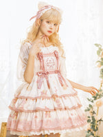Crystal Sugar & Cat ~ Sweet Lolita JSK Dress by Yomi