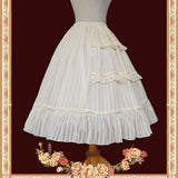 Carola's Garden ~ Sweet Ruffled Lolita Petticoat Midi A-line Pettiskirt by Infanta