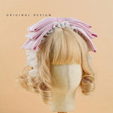 Lolita Headband Layered Bow Hairband