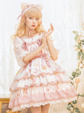 Crystal Sugar & Cat ~ Sweet Lolita JSK Dress by Yomi