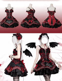 Bat Night ~ Gothic Lolita JSK Dress Halloween Costume by Ocelot