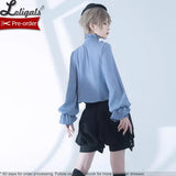 Ouji Lolita Outfit Cool Boy Style Prince Hooded Vest/ Shorts/ Long Sleeve Shirt by Princess Chronicles ~ Narrative Guideline
