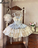 Sweet Lolita JSK Dress Mini Cute Corset Ballet Dress ~ Dance of Time