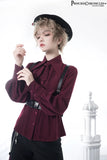Classic Retro Lolita Shirt Elegant British Medieval Long Sleeve Men's and Women's Long Sleeve Top