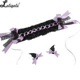 Gothic Lolita Headband Devil Wings Halloween Hair Accessories Cosplay Headpiece