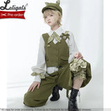 Sweet Mucha Color Ouji Outfit Cool Vest / Long Sleeve Shirt / Cropped Loose Harem Pants by Princess Chronicles