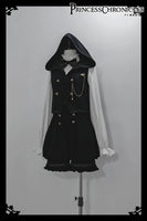 Boy Style Ouji Lolita Prince Hooded Cloak / Vest / Shorts / Long Sleeve Shirt by Princess Chronicles ~ Rabbit in a Hurry