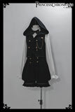Boy Style Ouji Lolita Prince Hooded Cloak / Vest / Shorts / Long Sleeve Shirt by Princess Chronicles ~ Rabbit in a Hurry