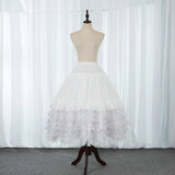 Falling Stars ~ Puffy Lolita Petticoat w. Detachable Hoops & Tassels