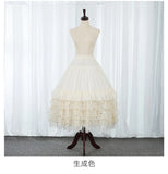 Falling Stars ~ Puffy Lolita Petticoat w. Detachable Hoops & Tassels
