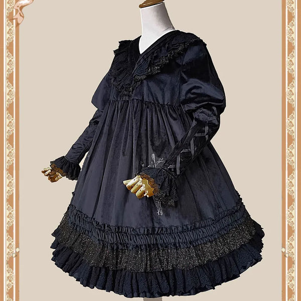 Holy Fruit ~ Classic Long Sleeve Lolita Dress by Infanta