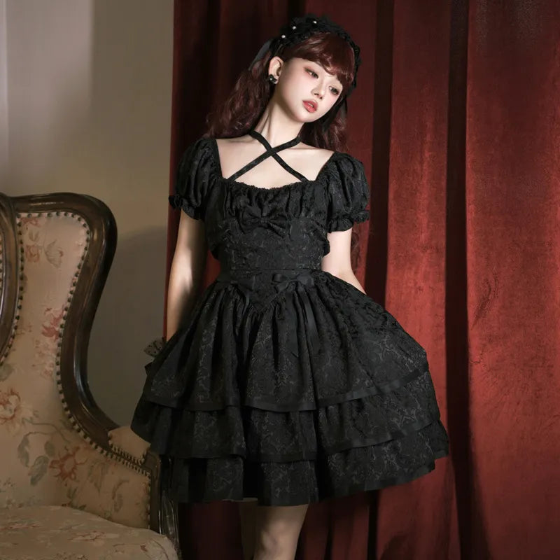 edikted black mini dress Women's Aida Backless Bubble - Color:DARK GRAY Elevate your look with LowStock:41757171220531 Malia Floral Ruffle A-Line