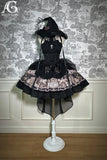 Gothic Halter Neck Dress Midi Party Dress by Alice Girl ~ Dolls' Secret