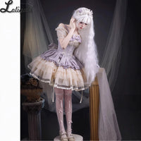 Sweet Lolita JSK Dress Mini Cute Corset Ballet Dress ~ Dance of Time