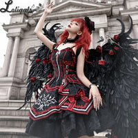Bat Night ~ Gothic Lolita JSK Dress Halloween Costume by Ocelot