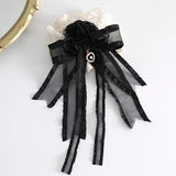 Sweet Maid Headband Black and Beige Elegant Classical KC Hair Accessories Doll Style Headband Top Hat ~ Seventh Night Chapter