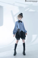 Ouji Lolita Outfit Cool Boy Style Prince Hooded Vest/ Shorts/ Long Sleeve Shirt by Princess Chronicles ~ Narrative Guideline