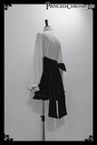 Boy Style Ouji Lolita Prince Hooded Cloak / Vest / Shorts / Long Sleeve Shirt by Princess Chronicles ~ Rabbit in a Hurry