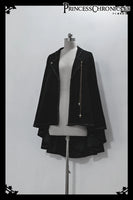 Boy Style Ouji Lolita Prince Hooded Cloak / Vest / Shorts / Long Sleeve Shirt by Princess Chronicles ~ Rabbit in a Hurry