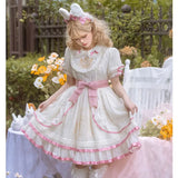 Bunny's Dream ~ Sweet Short Sleeve Lolita Dress by Ocelot
