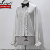 Boy Style Ouji Lolita Prince Hooded Cloak / Vest / Shorts / Long Sleeve Shirt by Princess Chronicles ~ Rabbit in a Hurry