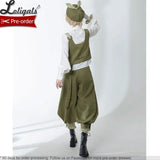 Sweet Mucha Color Ouji Outfit Cool Vest / Long Sleeve Shirt / Cropped Loose Harem Pants by Princess Chronicles