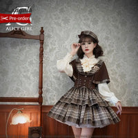 Detective School ~ Vintage Long Sleeve Lolita Blouse by Alice Girl ~ Pre-order