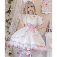 Bunny's Dream ~ Sweet Short Sleeve Lolita Dress by Ocelot