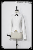 Retro Black Ouji Outfit Sweet Vest / Long Sleeve Shirt / Cropped Harem Pants by Princess Chronicles~ Secret Morning Post