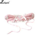 Cute Lolita Rabbit Ear Headband Subculture Cute Plush Cross Angel Wings Headgear