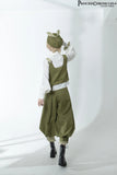 Sweet Mucha Color Ouji Outfit Cool Vest / Long Sleeve Shirt / Cropped Loose Harem Pants by Princess Chronicles