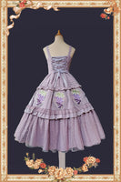 Grape Manor ~ Sweet Lolita JSK Dress Country Style Cotton Dress by Infanta