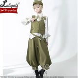 Sweet Mucha Color Ouji Outfit Cool Vest / Long Sleeve Shirt / Cropped Loose Harem Pants by Princess Chronicles